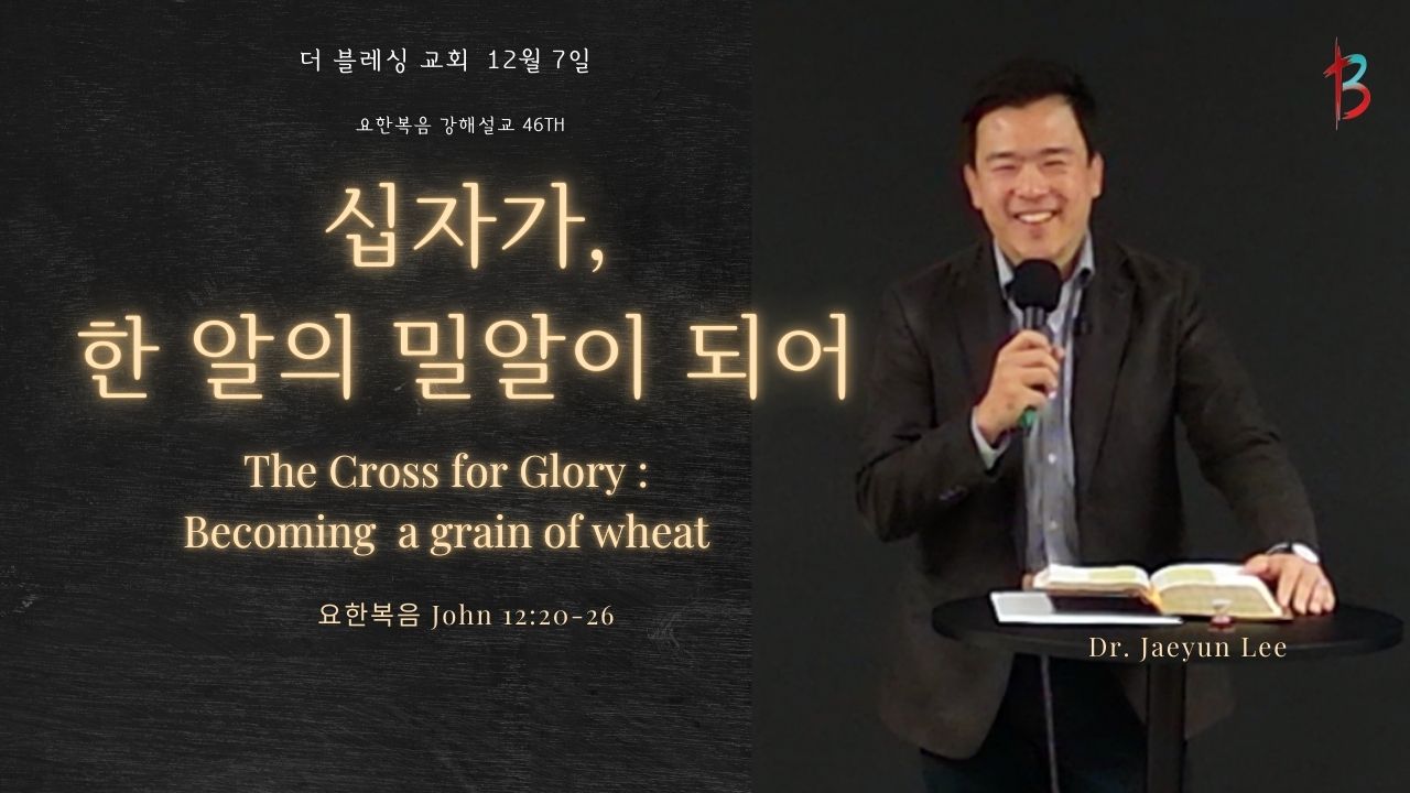 영광을 위한 십자가, 한 알의 밀이 되어 12.7.2025