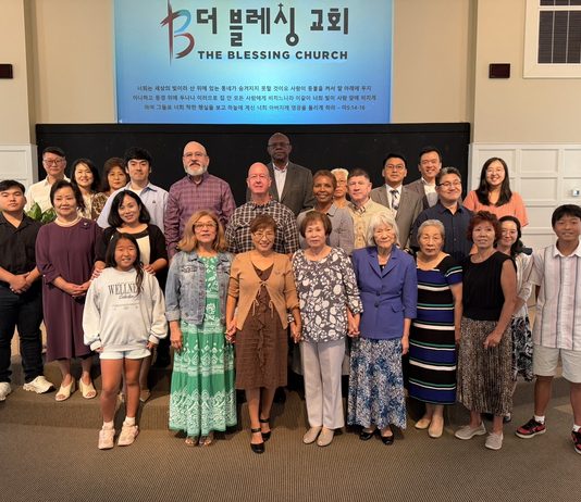 새로운 예배 장소에서의 은혜로운 시간